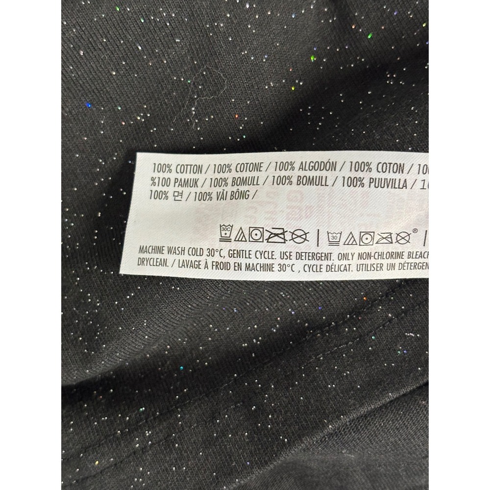 Disney 100 Spirit Jersey Walt Disney World Black Purple Glitter Fireworks XL - Picture 6 of 6